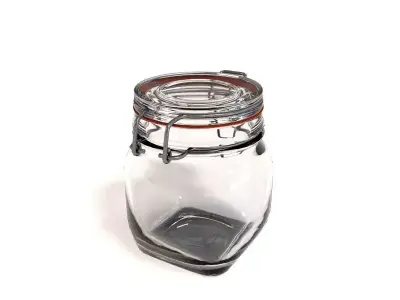 Glass Jar - small 3D model