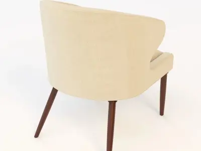 Lorae Arm Chair 3D model