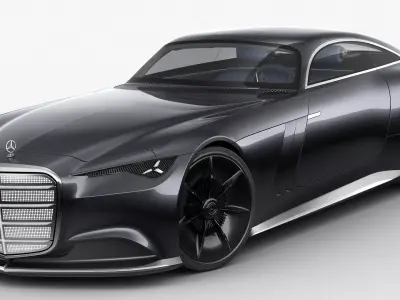 Mercedes-Benz Vision Iconic Concept 2025 3D model