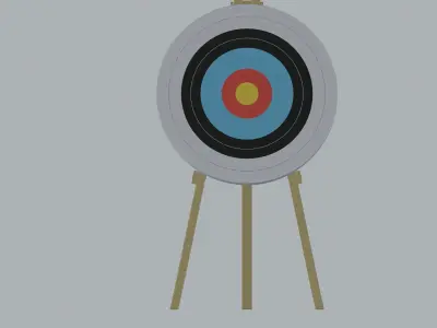 Arrow Target 3D model