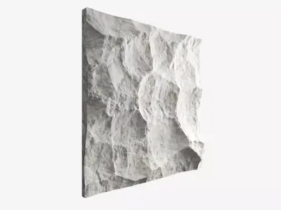 300-RockPanel rock texture 3D model