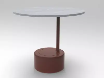 Forest Table Low-poly 3D model
