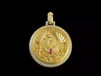 Gold N674 3D print model