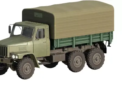 Zil 157 3D model