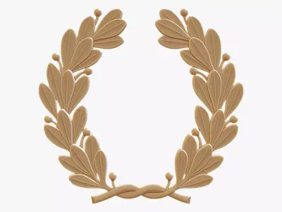 Laurel Wreath 3D print model