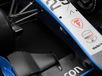 Dallara IL-15 - Indy NXT 3D model