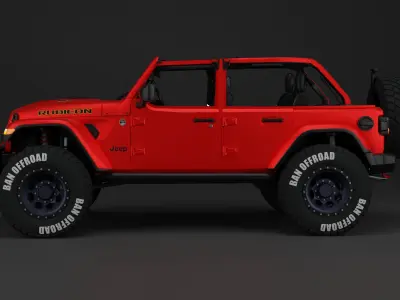 Jeep Wrangler 392  3D model