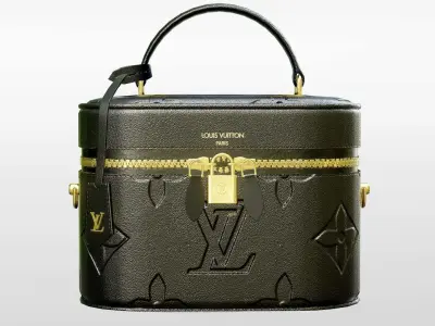 Woman Handbag Louis Vuitton Low-poly 3D model