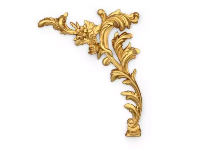 Classic decor ornament 293 3D model