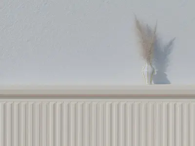 Wall Partition for your interior Low poly v7 3D model