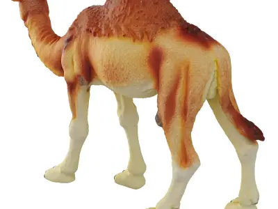 camel statue 3D model