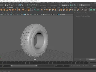 Super Swamper TSL SX Bias rc tire 3D print model