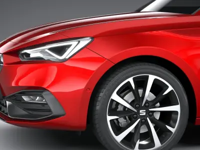 Seat Leon FR 2020 3D model