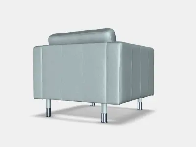 LANDSKRONA Armchair 7 Low-poly 3D model