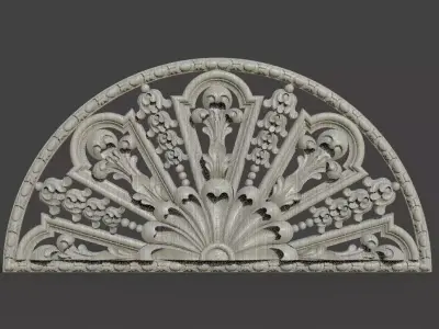 Classic decor 3D CNC print model 01 3D print model 04 3D print model