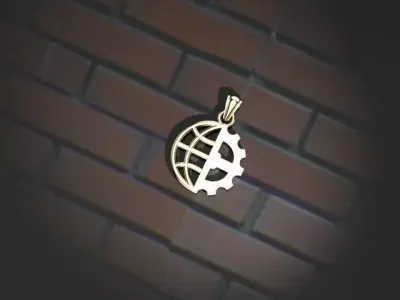 Engineers Golden sign 3D print model