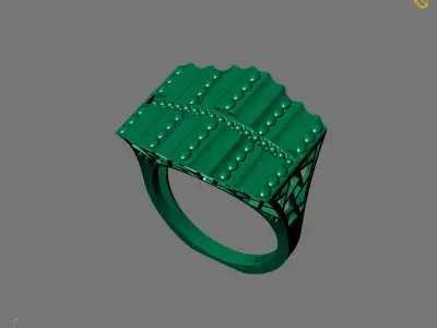 Women Plain Ring Ready STL Models Womens Ring 3d models 3D print model 42