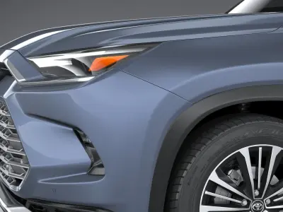 Toyota Grand Highlander Platinum 2024 3D model