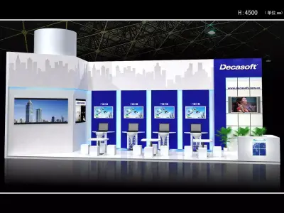Exhibition - Area - 11X4-3DMAX2009-09 3D model