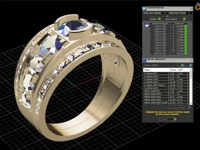 Ring Men D23 3D print model