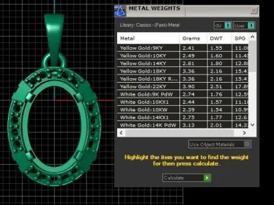 HIP HOP RED RUBY PENDANT 3D PRINTABLE MODEL  3D print model