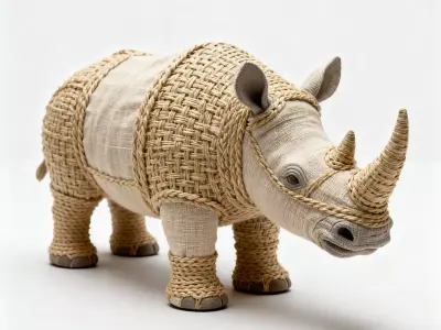 rhinoceros 3D print model purchase