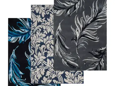 Rug Set 2233 3D model