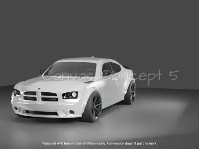 Dodge Charger Widebody  3D model