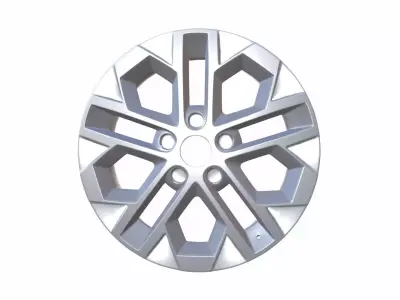Alloy Wheel Low-poly 3D model