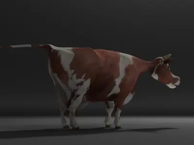 Cow EscapeFromParadise Animal 3D model