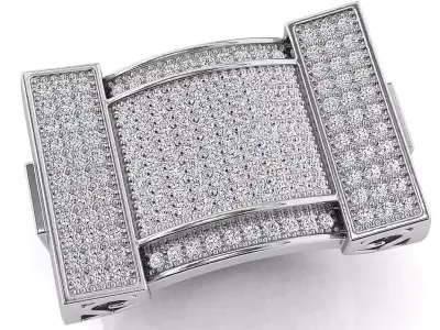 Big fancy mans ring 3D print model