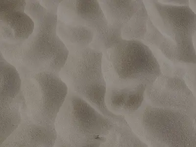 Desert Landscape Free low-poly 3D model