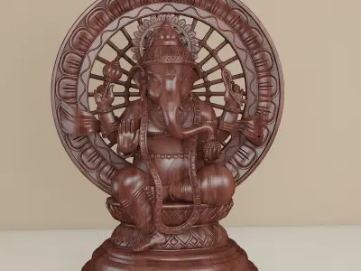 Ganesha statue 3D model