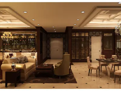 Suite condo 3D model