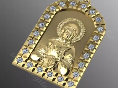 Pendant  od13 3D print model