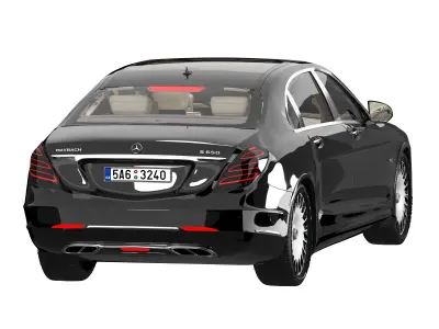Mercedes Benz  Maybach S650 3D model