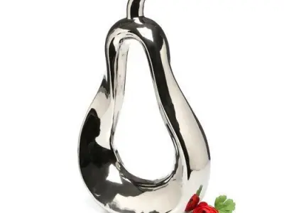 Silver Sculpture Free 3D model