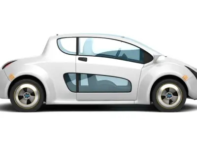 Hib-o electric car 3D model