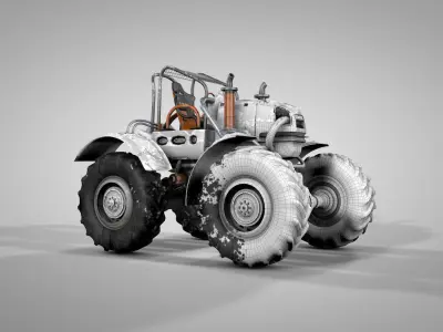 Monster Truck 3 3D model