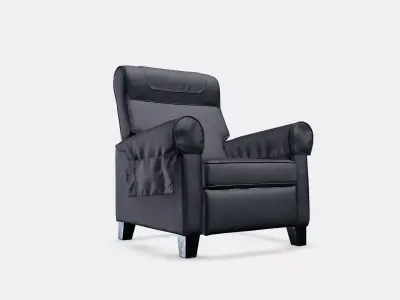 MUREN Recliner Low-poly 3D model