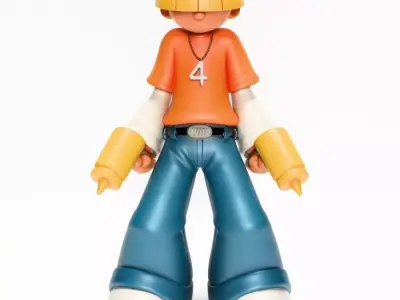  Numbuh 4 Wallabee Wally Beetles Kids Next Door toy 3D print model