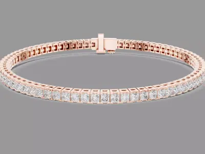Diamond Bracelet  3D print model