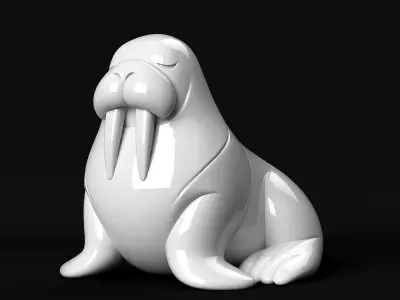 Walrus 3D print model