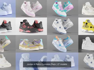 Jordan 4 Retro Complete Pack