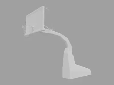 Basketball hoop 3D model