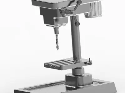 Stylish Drilling Machine 3D print model