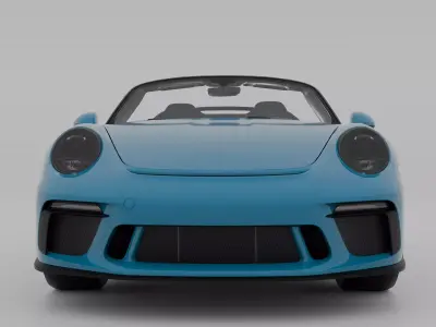 Porsche Speedster 3D model