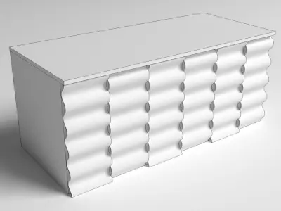 Buffet Table 3D model