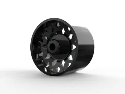 corleone Rear strauss dually wheel  3D print model