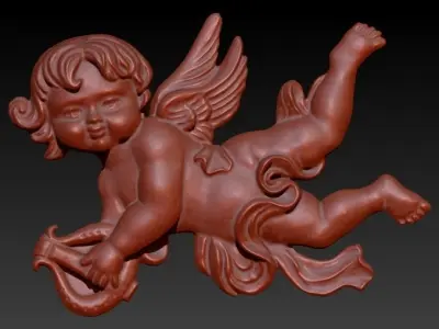 angel baby jewelry pendants Necklace Charm Bracelet Jewelry 3D print model